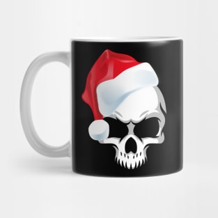Christmas Santa Skull Scary Halloween Mug